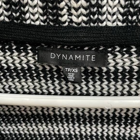 Mid length striped cardigan - Picture 2 of 3